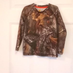 Carhartt long sleeve shirt. Size 4T